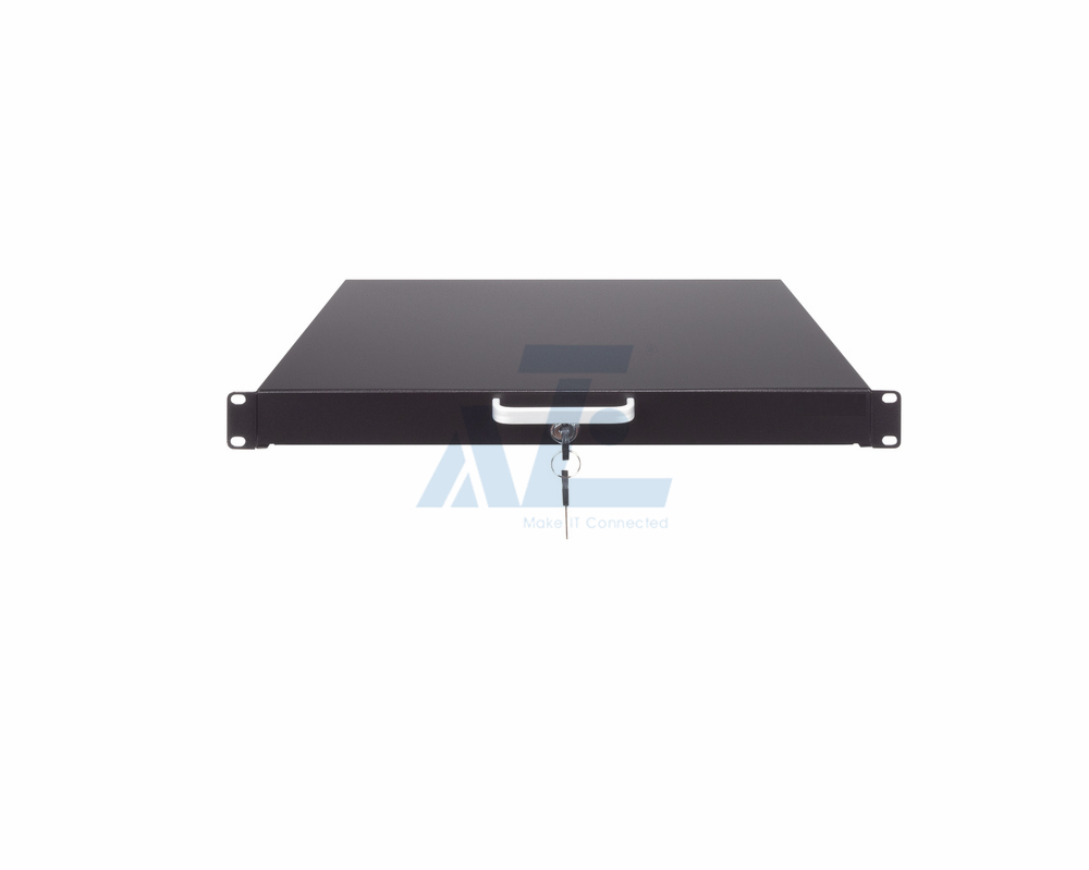1U Locking Rack Mount Storage Drawer AZE